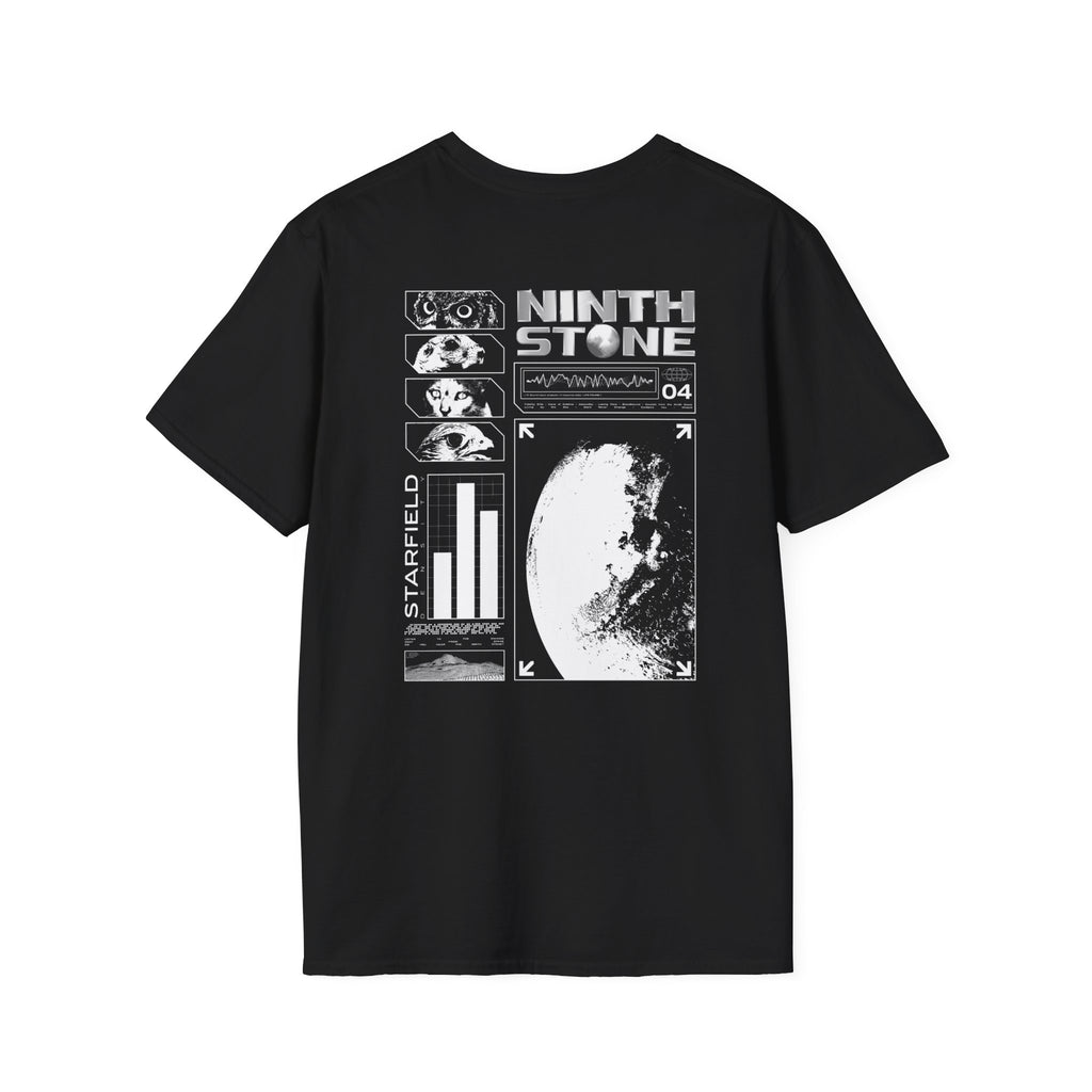 Ninth Stone Graphic T-Shirt - Silver Logo
