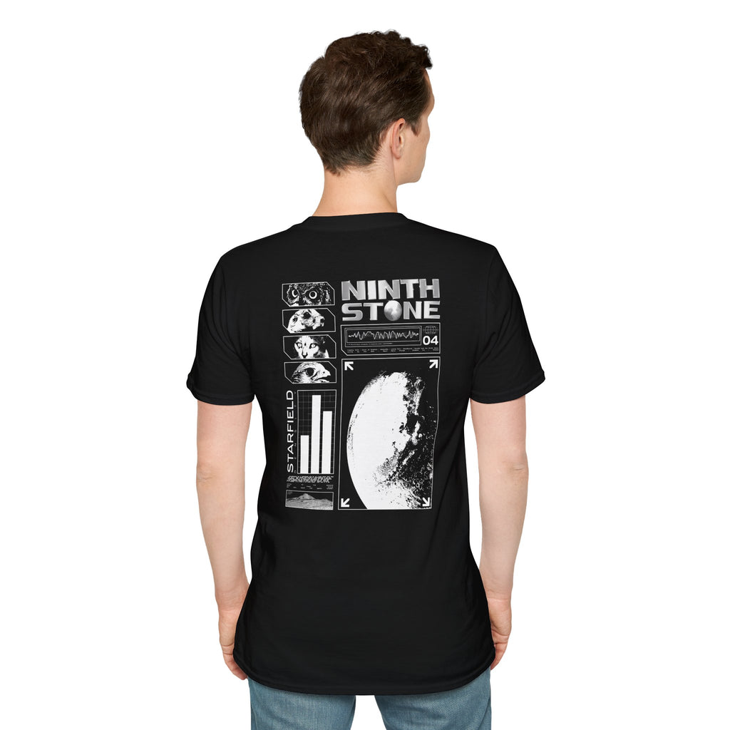 Ninth Stone Graphic T-Shirt - Silver Logo