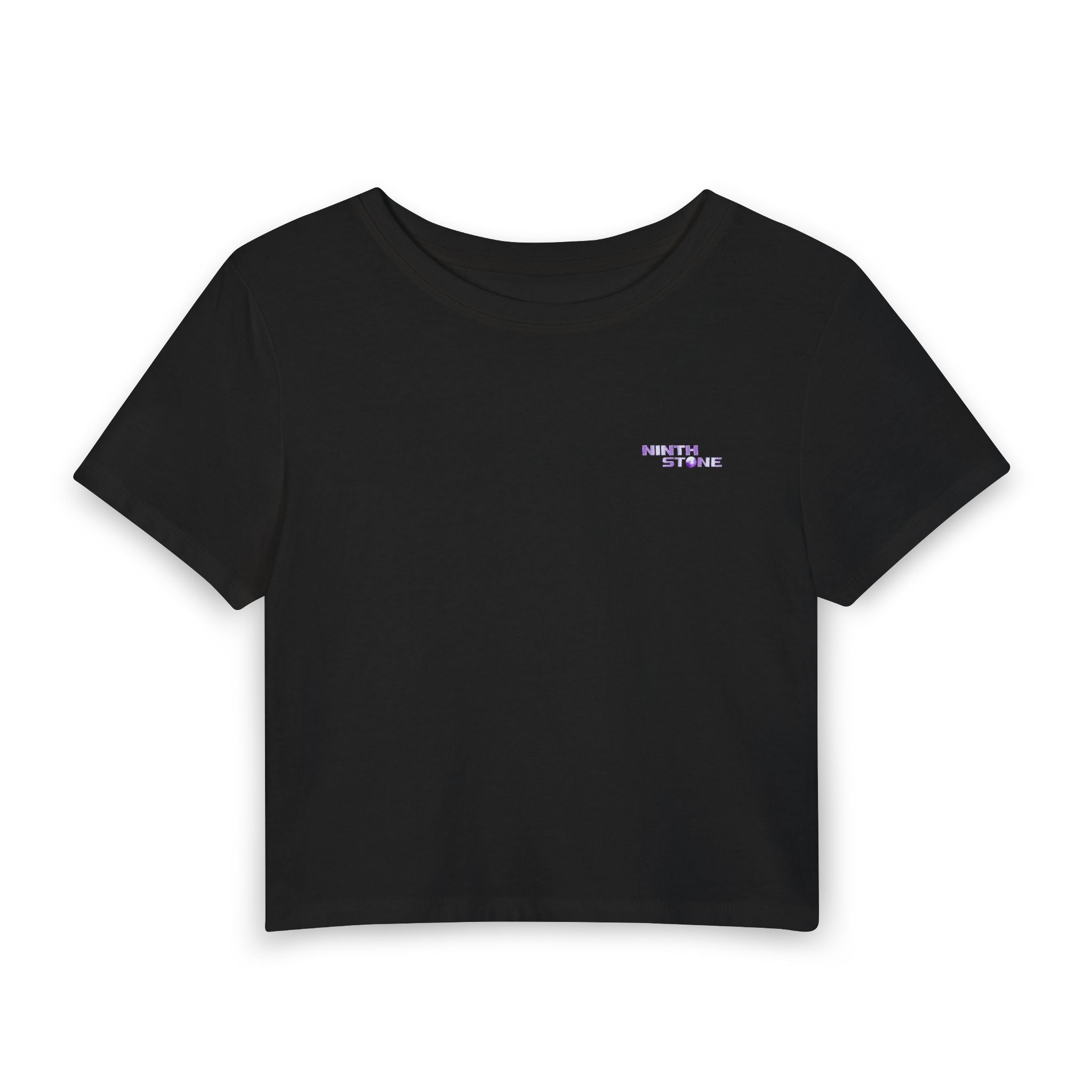 Women's Baby Tee - Light Purple Logo